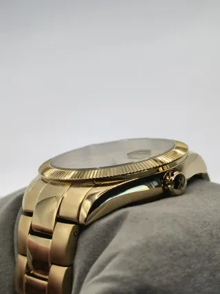 Reloj Jacob Zech Dorado Automático Calendario