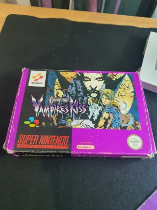 Castlevania Vampire's Kiss SNES