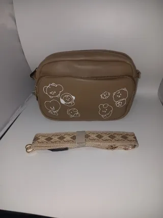 Bandolera BT21 marrón