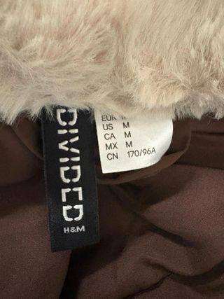Chaqueta H&M marrón con cuello