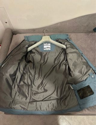 Piumino Polbot Pelle d'Oca Blu