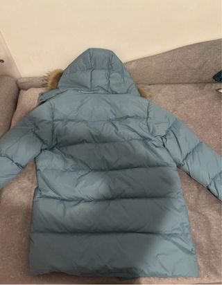 Piumino Polbot Pelle d'Oca Blu