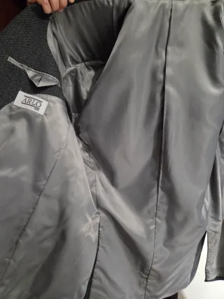 Chaqueta de caballero gris