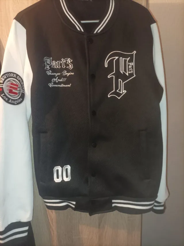 Conjunto Chándal Negro y Blanco