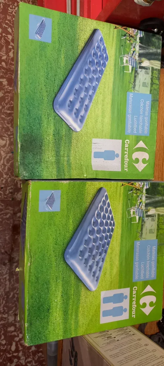 Colchón Hinchable Carrefour y hinflador
