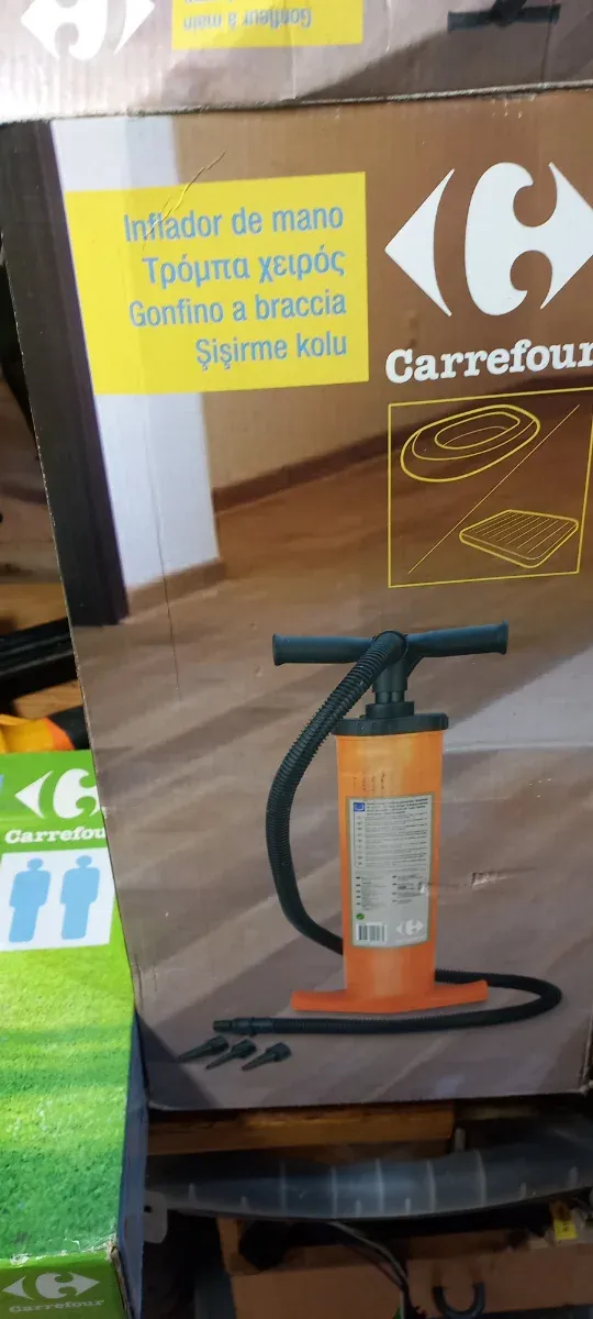 Colchón Hinchable Carrefour y hinflador