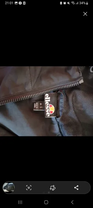 Sudadera Ellesse Negra