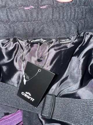 Pantalón de esquí para niña morado