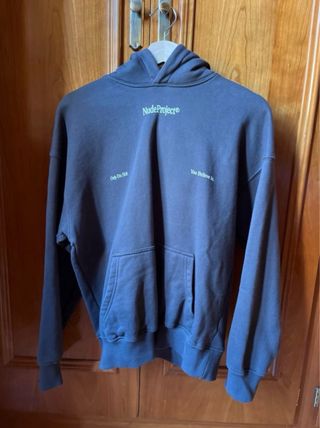 Sudadera NudeProject Marrón.Poco uso.bien cuidada.