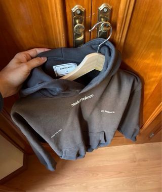 Sudadera NudeProject Marrón.Poco uso.bien cuidada.