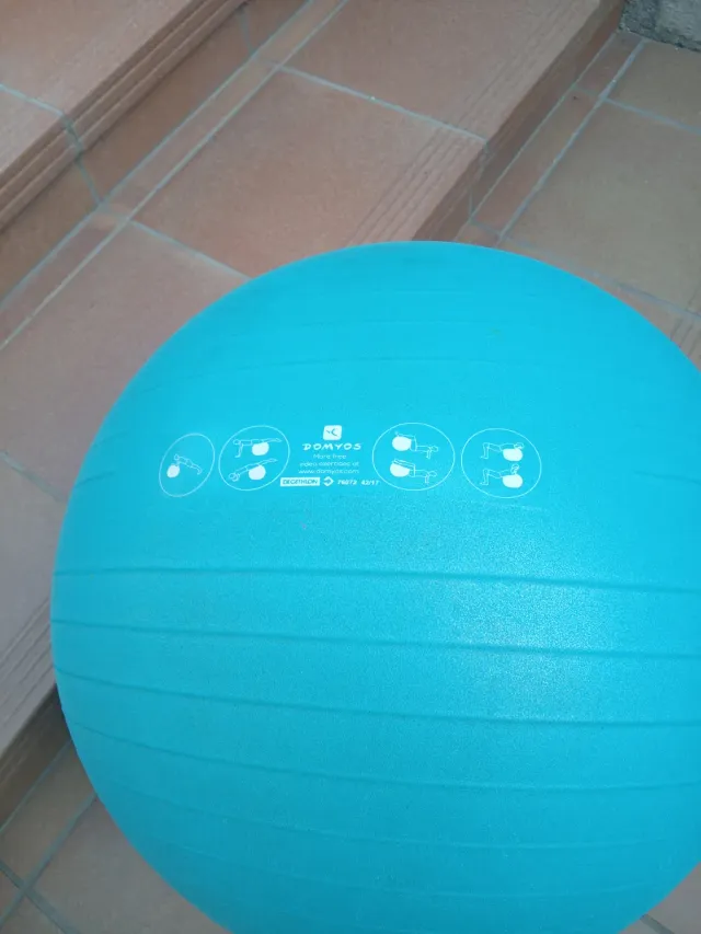 Pelota Grande Pilates Azul