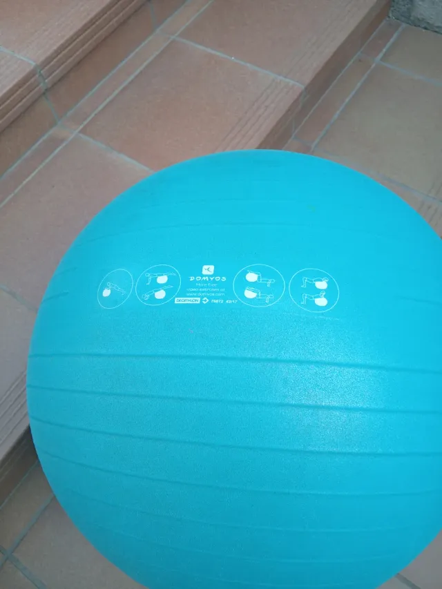 Pelota Grande Pilates Azul