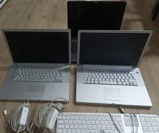 Lote 3 Portátiles Apple + Teclado + Cargadores