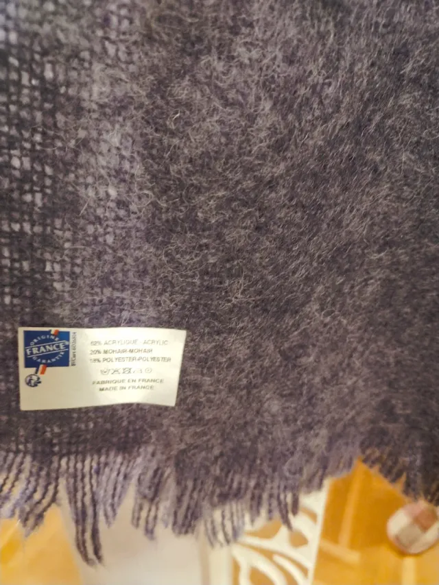 Fular Pashmina Lila Calentito