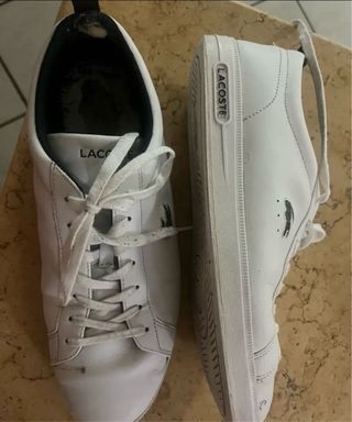 Scarpe Lacoste bianche uomo