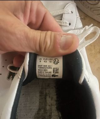 Scarpe Lacoste bianche uomo