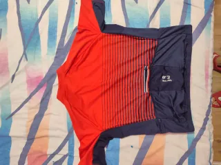 Maillot Ciclismo TRIBAN Rojo/Azul Talla 2XL