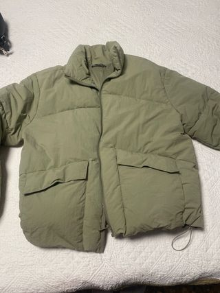 Chaqueta acolchada verde hombre