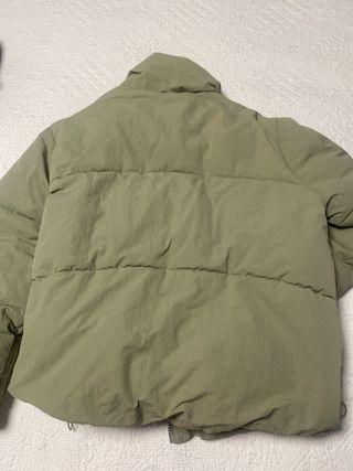 Chaqueta acolchada verde hombre