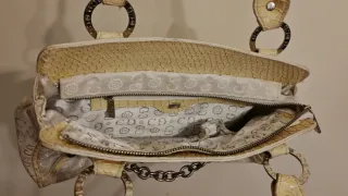 Borsa Bolso Gussaci style y2k Beige/Bianca