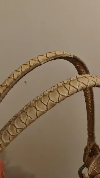 Borsa Bolso Gussaci style y2k Beige/Bianca