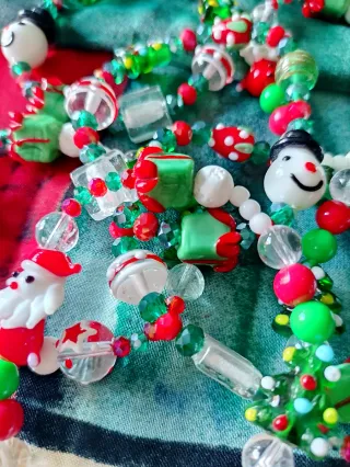 Pulseras Navidad.