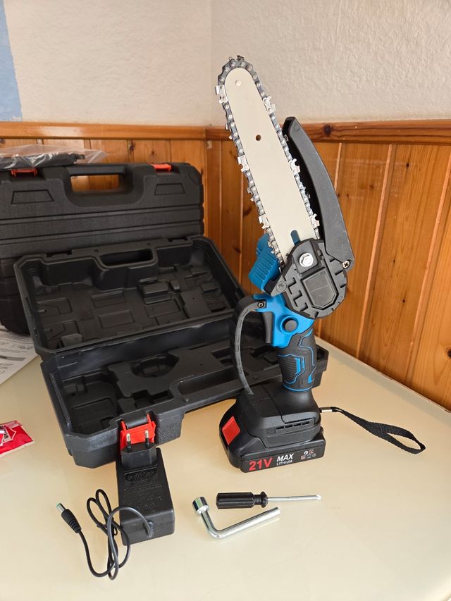 Motosega Senza Fili 6 Nuova con Valigetta