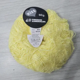 Lote 6 Ovillos lana KISS Pingouin Esmeralda