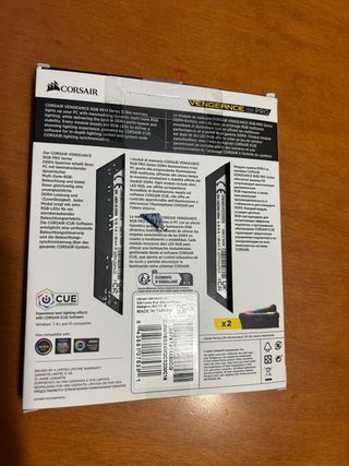 Corsair Vengeance RGB Pro DDR4 32GB (4x8GB) 3200MH