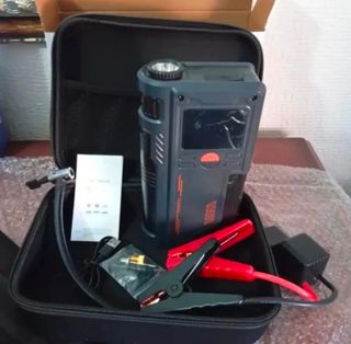 Arrancador y Compresor Coche Portátil