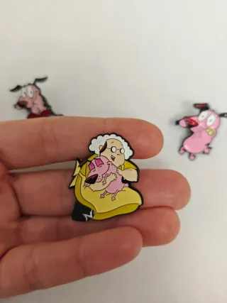 Spille/pin Leone il Cane Fifone – Set da Collezion