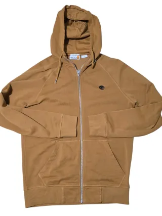 Timberland Felpa Zip Cappuccio Brushed Back TG S