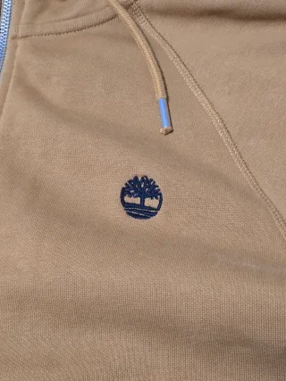 Timberland Felpa Zip Cappuccio Brushed Back TG S