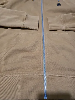 Timberland Felpa Zip Cappuccio Brushed Back TG S