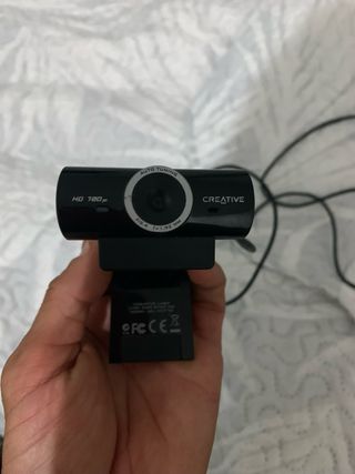 Cámara Web Creative HD 720p Negra