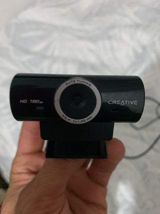 Cámara Web Creative HD 720p Negra