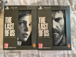 The Last of Us PS3 Ellie y Joel Ediciones