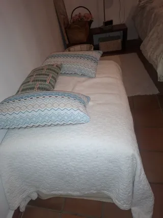 Sofá cama tela multicolor