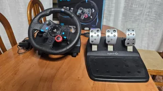 Logitech G29 + Pedales - Compatible PS5/PS4/PC