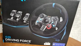 Logitech G29 + Pedales - Compatible PS5/PS4/PC