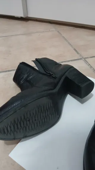 Botines Clarks T39 Negros