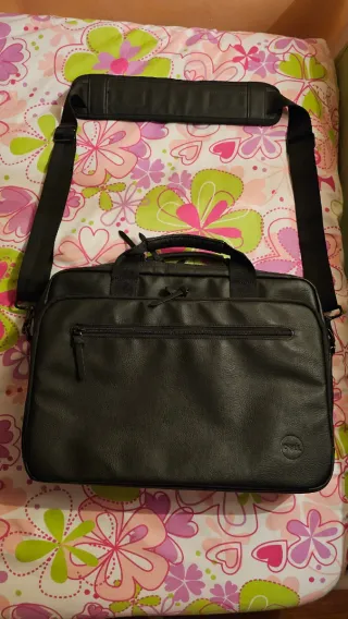 Maletín Dell cuero negro