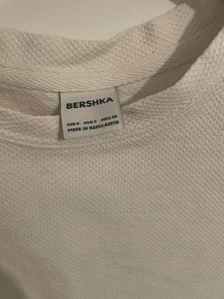 Camiseta blanca de tela