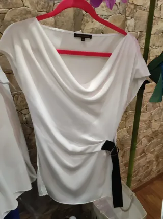 Camisa Adolfo Dominguez Blanca Talla 40