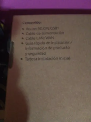 Router WiFi 6 ZTE G5B1 Ultra Rápido