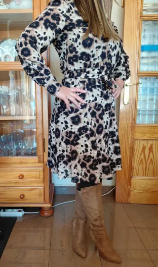 Vestido Pedro del Hierro Animal Print