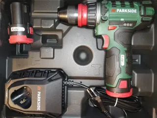 Set Atornilladora Parkside 12V