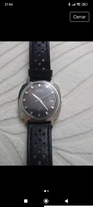 Reloj Seiko Automático Vintage Modelo 7005-7130