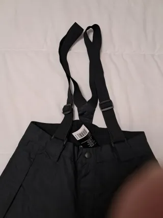 Pantalón de esquí infantil negro. Crivit.