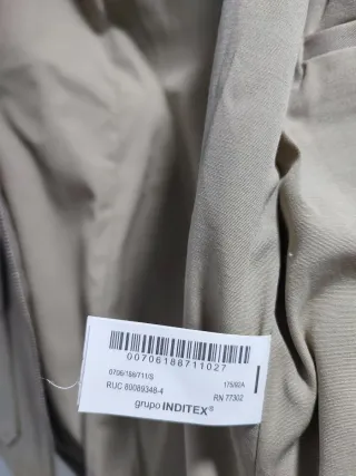 Chaqueta Zara Beige hombre